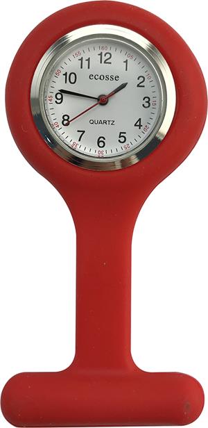 WATCH LAPEL SILICONE -  red